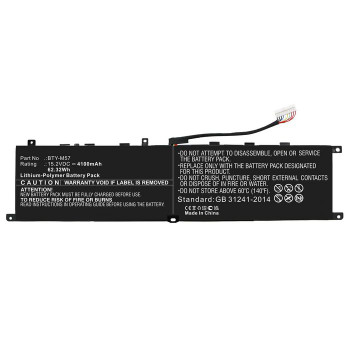 CoreParts MBXMSI-BA0017 Battery for MSI Notebook. MBXMSI-BA0017