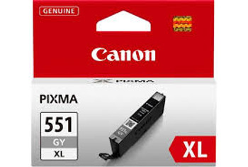 Canon Cli551xlgy Grey High Yield Ink Cartridge 11Ml - 6447B001 6447B001