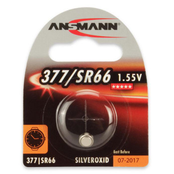 ANSMANN 1516-0019 377 Silveroxid SR66 1516-0019