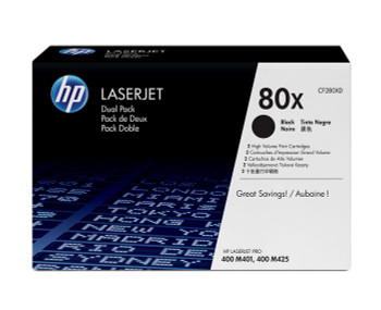 HP CF280XD Toner Black 80x *2-pack* CF280XD