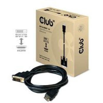 Club3D CAC-1210 DVI-D TO HDMI 1.4 CABLE M/M CAC-1210