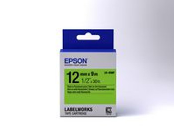 Epson C53S654018 TAPE - LK4GBF FLUOR BLK/ C53S654018