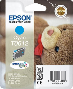 Epson C13T06124010 Ink Cyan 8ml C13T06124010
