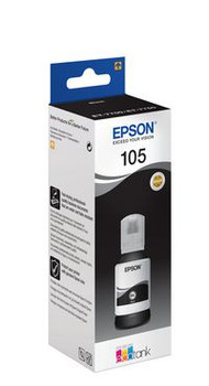 Epson C13T00Q140 105 EcoTank Black ink bottle C13T00Q140