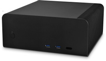 Streacom FC8WS ALPHA Black Fanless Home Theatre Aluminium Chassis no opti ST-FC8WS-BLACK-ALPHA