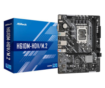 Asrock H610M-HDV/M.2 Intel H610 Lga 1700 Micro Atx H610M-HDV/M.2