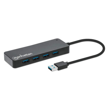 Manhattan 168403 Usb-A Dock/Hub. Ports X7: 168403