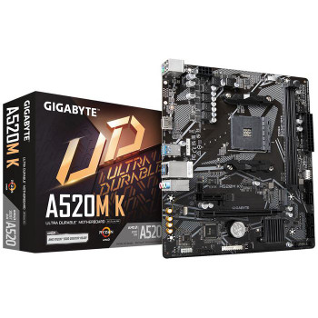 Gigabyte A520M K Rev. 1.0 Amd A520 Socket A520M K