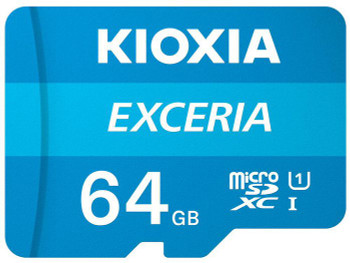 KIOXIA LMEX1L064GG2 Exceria 64 Gb Microsdxc Uhs-I LMEX1L064GG2
