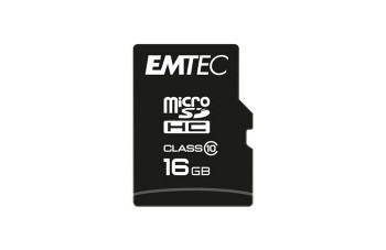 Emtec ECMSDM16GHC10CG Memory Card 16 Gb Microsd ECMSDM16GHC10CG