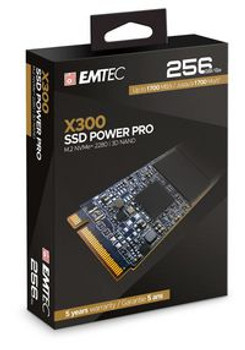 Emtec ECSSD256GX300 X300 M.2 256 Gb Pci Express ECSSD256GX300