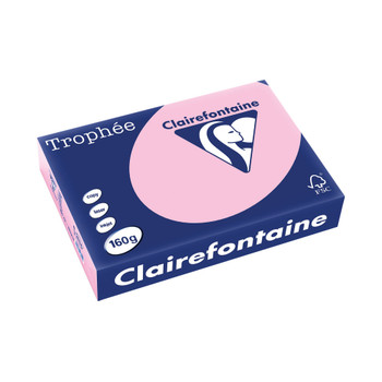 Trophee Card A4 160gm Pink Pack of 250 2634C CFP2634C