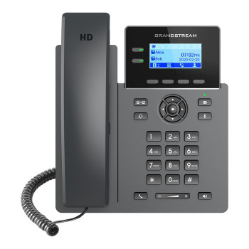 Grandstream GRP2602P Ip Phone Black 2 Lines Lcd GRP2602P