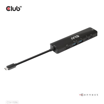 Club3D CSV-1596 Usb Gen1 Type-C. 6-In-1 Hub CSV-1596