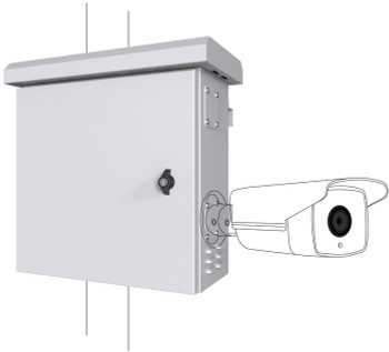Lanview RCCTV006 RACK for CCTV W=450mm D=250mm RCCTV006