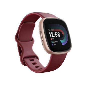 Fitbit FB523RGRD Versa 4 Digital Touchscreen FB523RGRD