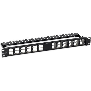 TrendNET TC-KP24SA 24-Port Blank Angled Keystone TC-KP24SA