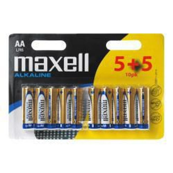 Maxell 790253 Aa Single-Use Battery Alkaline 790253