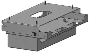 Ergonomic Solutions SP-EONE204-02 Under counter mount for HP SP-EONE204-02