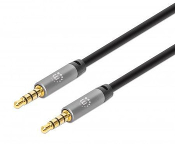 Manhattan 355988 Stereo Audio 3.5Mm Cable. 1M. 355988