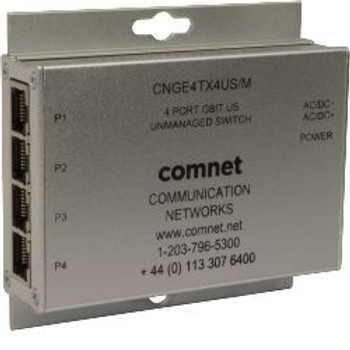 ComNet CNGE4TX4US/M Unmanaged Switch. 4 Ports 10/ CNGE4TX4US/M