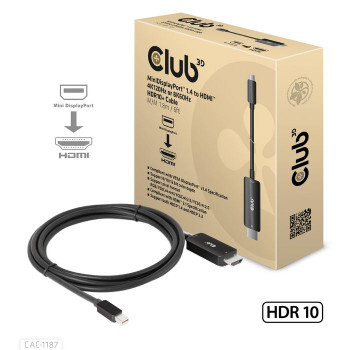 Club3D CAC-1187 Minidisplayport 1.4 To Hdmi CAC-1187