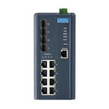 Advantech EKI-7712G-4FIAE 8GE+4G SFP Managed Ethernet EKI-7712G-4FIAE