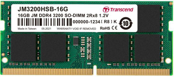 Transcend JM3200HSB-16G Sb-16G Memory Module 16 Gb JM3200HSB-16G