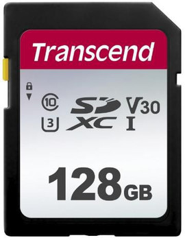 Transcend TS128GSDC300S Sd Card Sdxc 300S 128Gb TS128GSDC300S