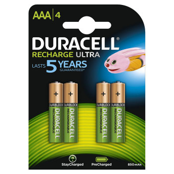 Duracell 203822 Staycharged Aaa 4Pcs 203822