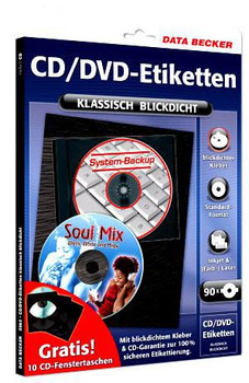 Data Becker 310562 CD/DVD-Label Classic 3on1. 310562