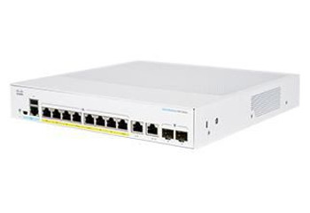 Cisco CBS350-8FP-E-2G-EU Network Switch Managed L2/L3 CBS350-8FP-E-2G-EU