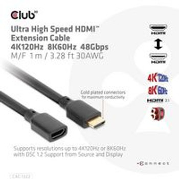 Club3D CAC-1322 Ultra High Speed Hdmi CAC-1322