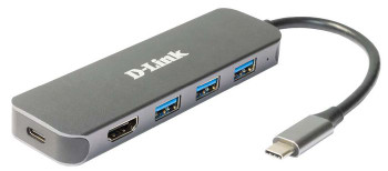 D-Link DUB-2333 5-in-1 USB-C Hub with DUB-2333