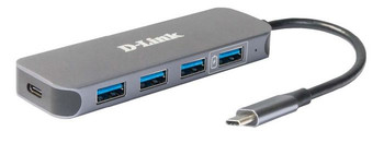 D-Link DUB-2340 USB-C to 4-Port USB 3.0 Hub DUB-2340