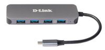 D-Link DUB-2340 USB-C to 4-Port USB 3.0 Hub DUB-2340