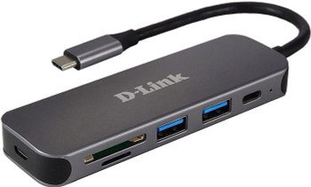 D-Link DUB-2325/E 5-in-1 USB-C Hub with Card DUB-2325/E