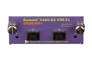 Extreme Networks 16711 X460-G2 Vim-2X Network Switch 16711