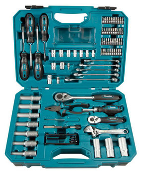 Makita E-08458 Mechanics Tool Set 87 Tools E-08458