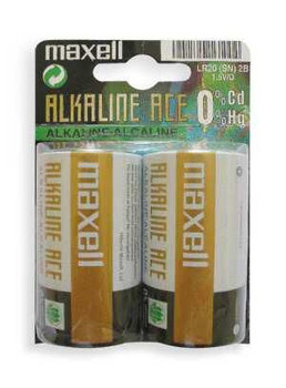Maxell 774410 Alkaline Ace Single-Use 774410