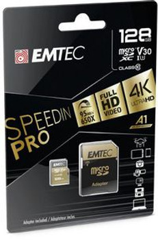 Emtec ECMSDM128GXC10SP Speedin Pro 128 Gb Microsdxc ECMSDM128GXC10SP