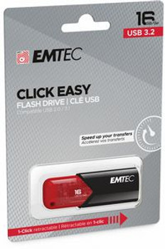 Emtec ECMMD16GB113 Click Easy Usb Flash Drive 16 ECMMD16GB113