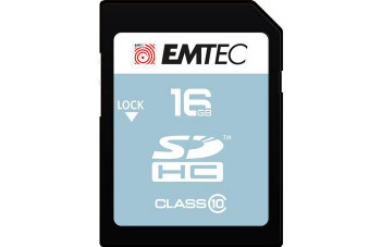 Emtec ECMSD16GHC10CG Memory Card 16 Gb Sdhc Class ECMSD16GHC10CG