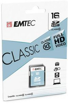 Emtec ECMSD16GHC10CG Memory Card 16 Gb Sdhc Class ECMSD16GHC10CG