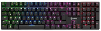 Sharkoon 4044951021482 Purewriter Rgb Keyboard Usb 4044951021482