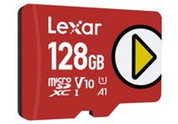 Lexar LMSPLAY128G-BNNNG Play Microsdxc Uhs-I Card 128 LMSPLAY128G-BNNNG