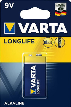 Varta 4122101411 Longlife Extra 9V Single-Use 4122101411