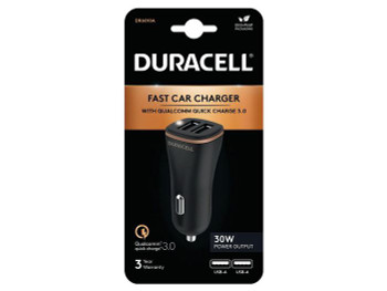 Duracell DR6010A Mobile Device Charger Black DR6010A