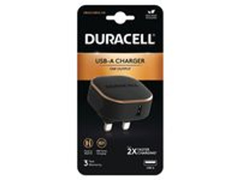 Duracell DRACUSB12- Mobile Device Charger Black DRACUSB12-UK