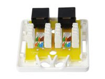 Equip 235214 2-Port Cat.6 Surface Mount Box 235214